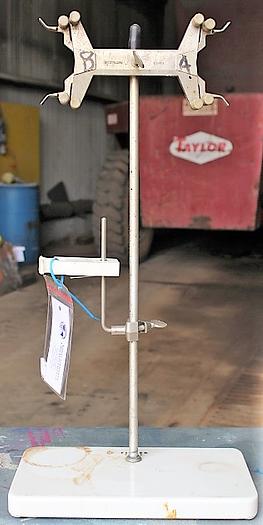 Used FISHER STAND WITH CASTALOY- R CLAMP