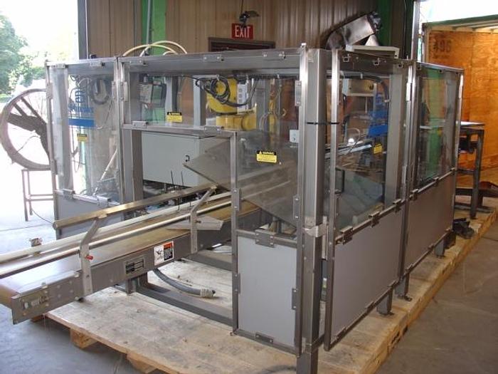 Used Auto-load Carton & Robotic Case Pack System (360 CPM) w/Bradman-Lake, Schneider & Fanuc ComponentsSc