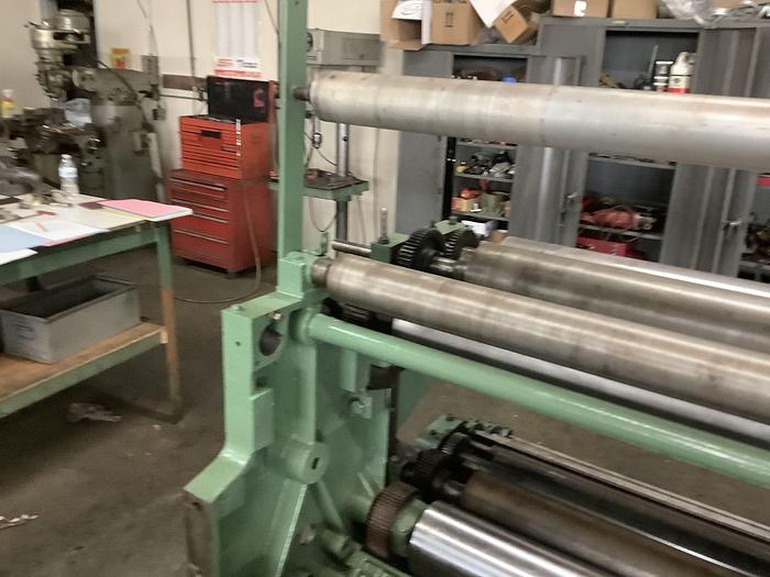 Used 31" W&H ALINA X 3 COLOR PRINTER FLEXOGRAPHIC PRINTING PRESS - PENDING