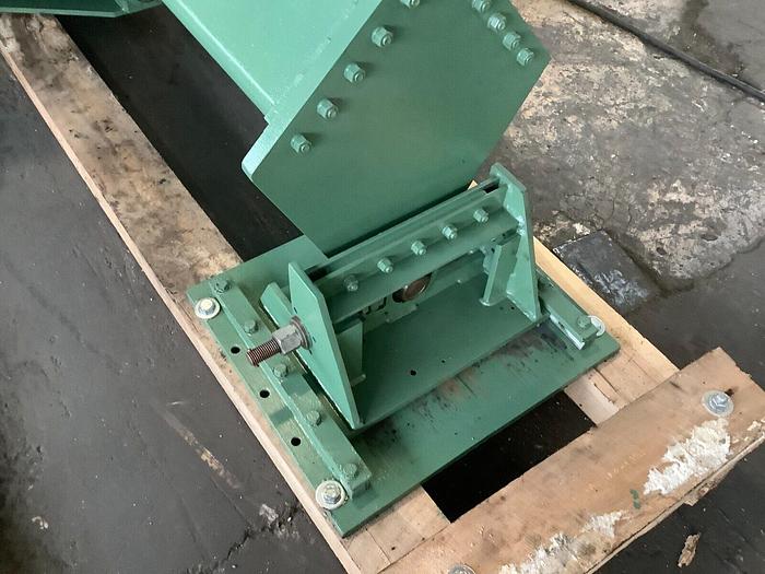 Used 72" POWELL MDL. EP6072 SHAFTLESS UNWIND STAND 60" DIAMETER WITH EDGE GUIDE