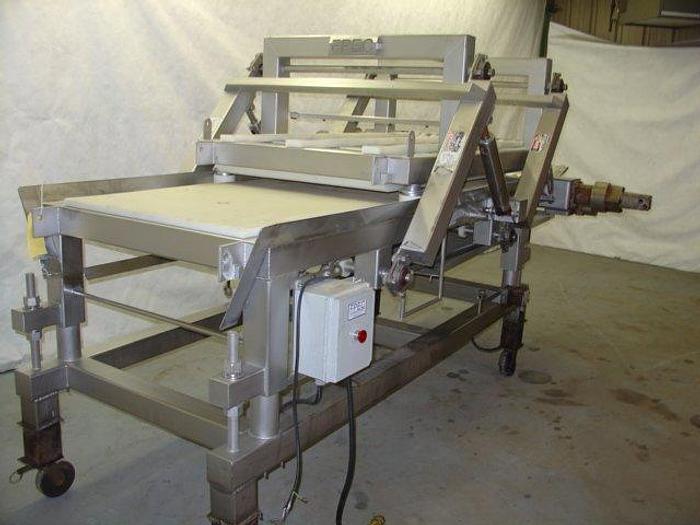 Used FPEC Mega Meat Press; Md#MMP64, 34" Wide