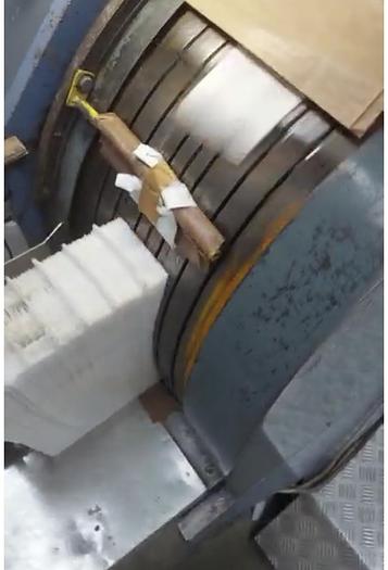 Used BIAGIONI/CASTALDINI MODEL F100 (PERFORATION) BAG MACHINE WITH 4 COLOR PRINTING UNIT