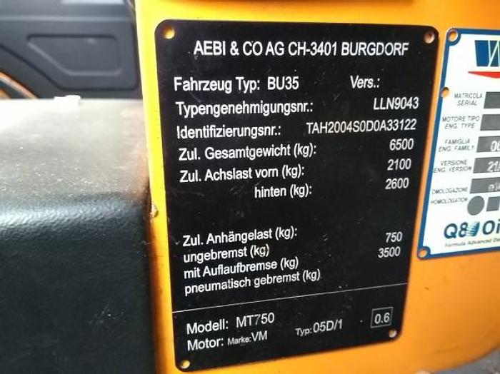 Gebruikt 2014 Aebi MT750