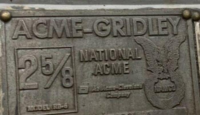 Used Acme Gridley 2-5/8" 6-Spindle Screw Machine RB-6