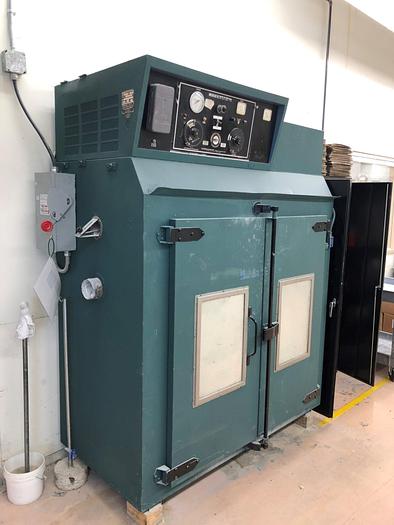 Used 50″ W X 24″ D X 47″ H BLUE M OVEN – MODEL POM-326G – 316 DEG C / 600 DEG. F (#9739)