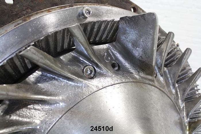 Used Voith SLUSHMAKER Slushmaker Pulping Element, Cartridge Type Bearing Housing, 27", With Tackle #24510