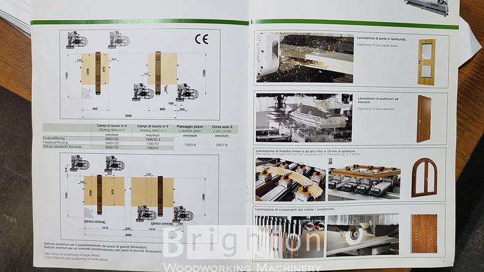 Used 2006 Biesse Rover A Used Pod and Rail CNC #BM2283