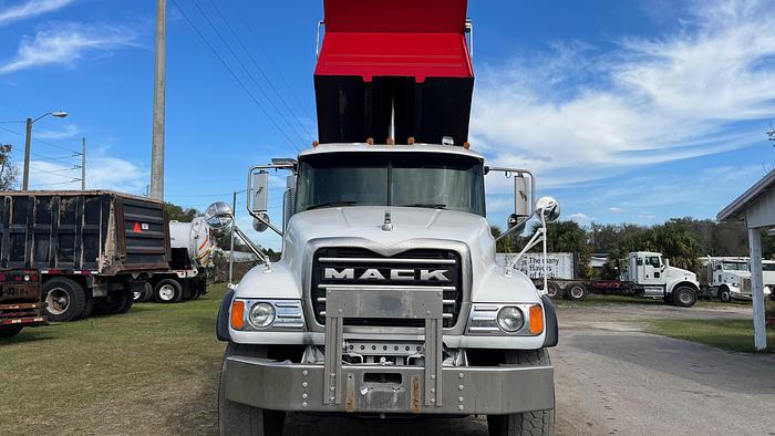 Used 2004 Mack Granite CV713 Tri-Axle Dump Truck