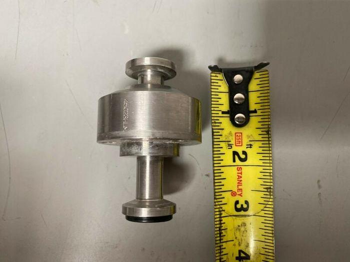 Used Stainless Steel Adapter w/ 1" Fittings