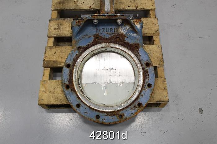 Used Dezurik 12" Air Operated Knife Gate Valve #42801