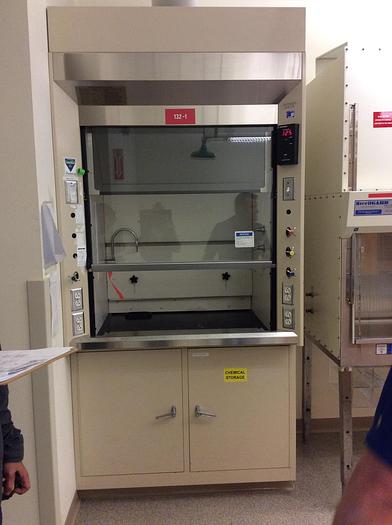 Used Jamestown Metal Products 4' Fume Hood, Model F-100-48