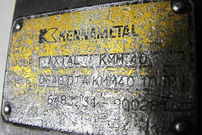 Gebraucht KENNAMETAL angetr. WZ VDI 40