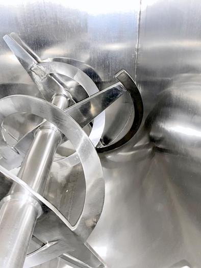 Used 136 CU. FT. AMERICAN PROCESS DOUBLE RIBBON BLENDER - S/S - 40 HP