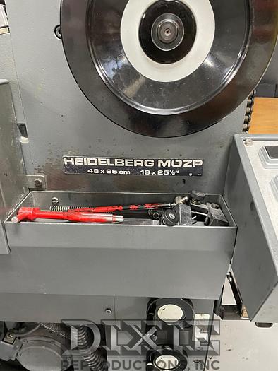 Used 1986 Heidelberg MOZP