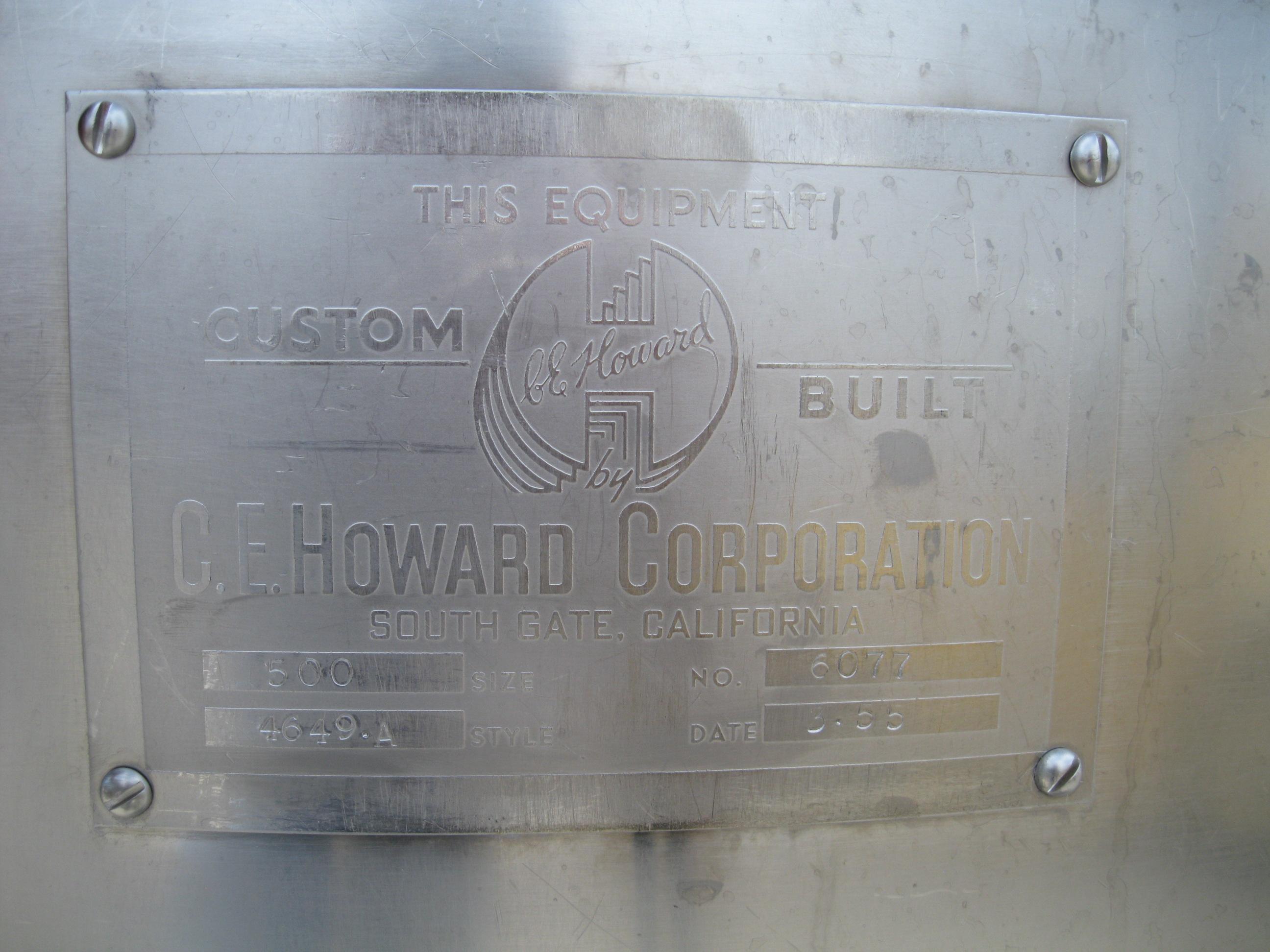 Used 500 GALLON VAT PASTEURIZER. WITH USED COMPONENTS