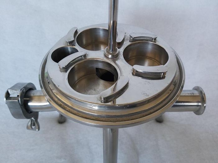 Überholt Durchlauffilter, Filtergehäuse, 3 ZW 2 Cuno, Edelstahl, gebraucht-Top