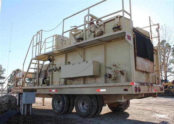 Used 1999 Tulsa Rig Iron MSC-325 Mud Mixing System