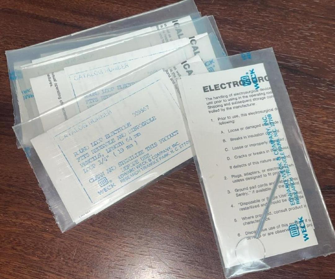 Used WECK 809567 ROUND LOOP ELECTRODE 64MM LOOP 3/4 (19MM) PACK OF 6 -New Sold as Is