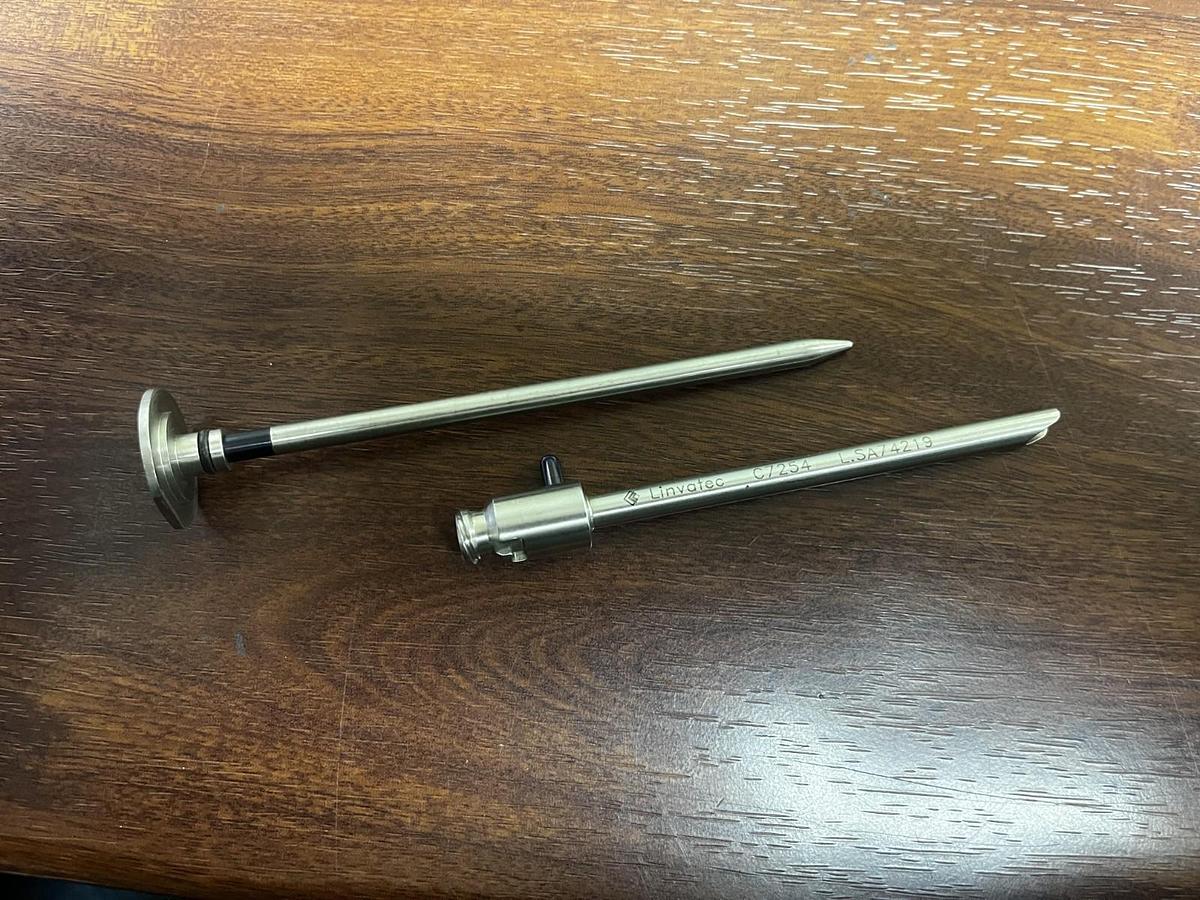 Used LINVATEC C7254 Cannula with C7255 Obturator --- Excellent Working Condition