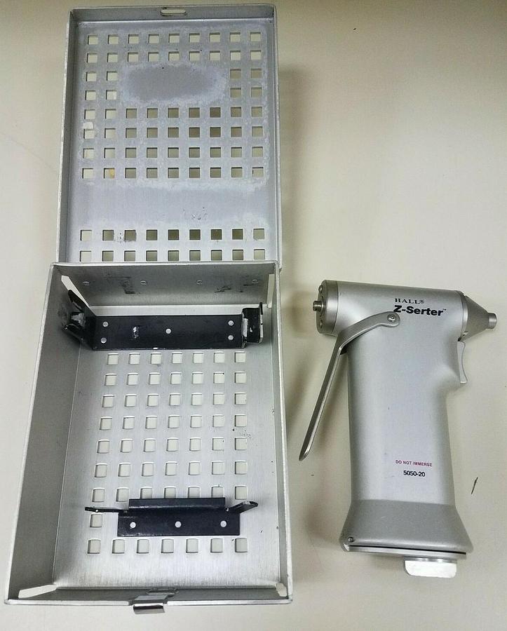 Used Hall 5050-20 Z-Serter with sterilization case in exc. working condition