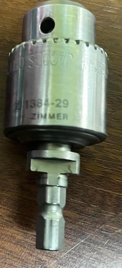 Used Hall/Zimmer 1384-29 Jacobs Chuck Reamer Attachment- excellent working condition