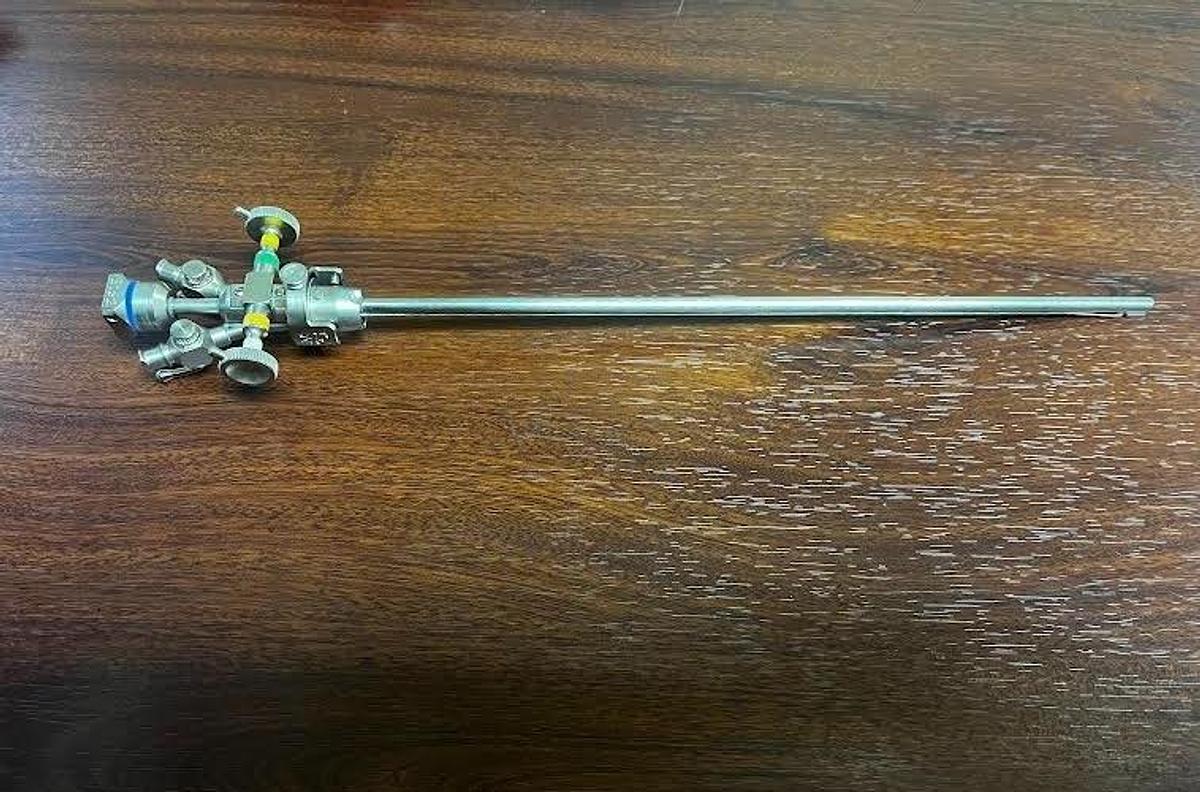 Used ACMI E152 Cystoscope Double Channel Deflector Bridge Exc. Working Condition
