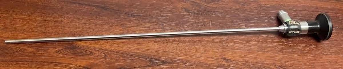 Used Storz 27015A 4mm x 0° Cystoscope in Excellent Working Condition with Warranty
