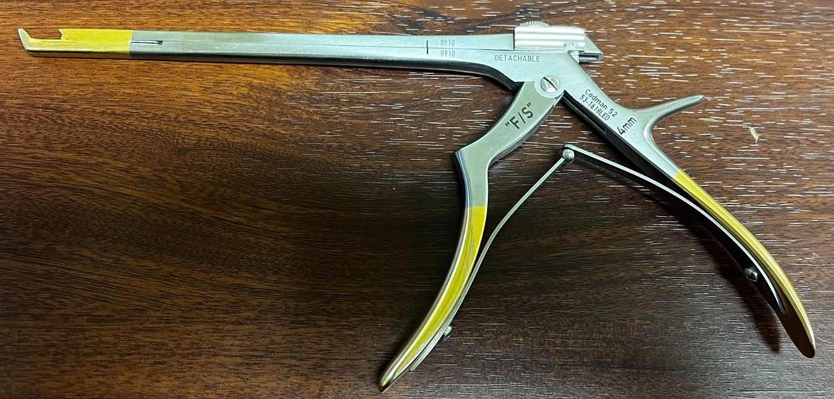 Used Codman 52 - 4MM Model # 53-1618LED  Punch -- In- Excellent Working Condition.
