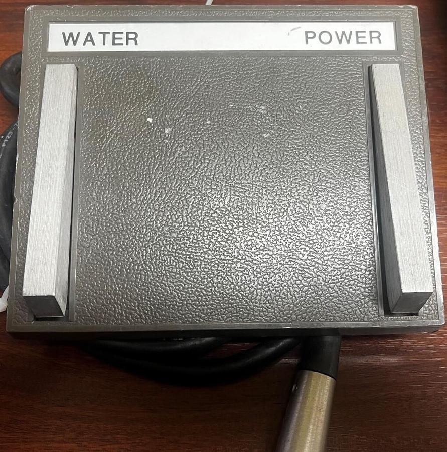 Used Water and Power Foot Pedal Dental Model Unknown --- Sold As Is---Not Tested