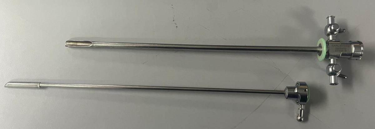 Used Storz 27005CA 4mm x 70° Cystoscope Set in Exc. Working Condition with warranty