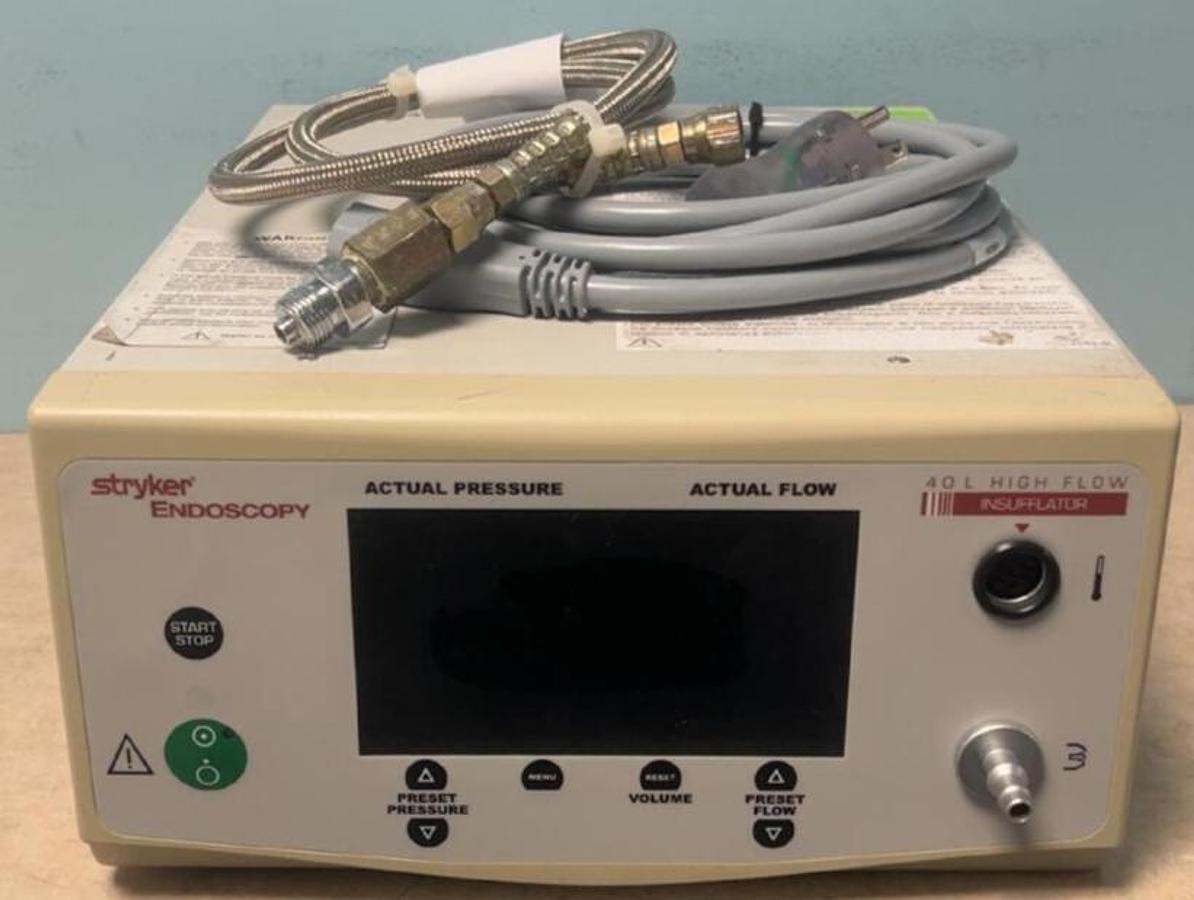 Used Stryker Endoscopy 0620-040-000 / F105 40L (40 Liter) High Flow Insufflator