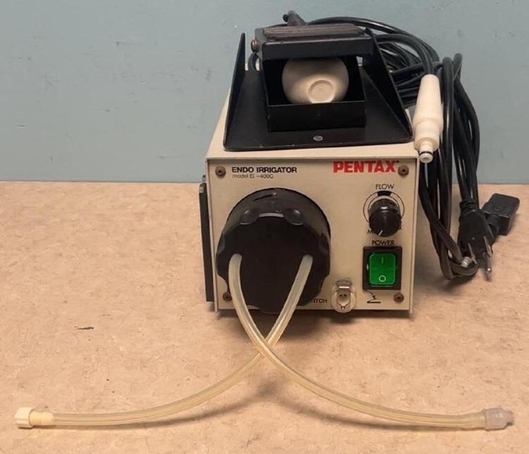 Used PENTAX 67032C ENDO IRRIGATOR EL-400C w/Footswitch in Excellent Working Condition