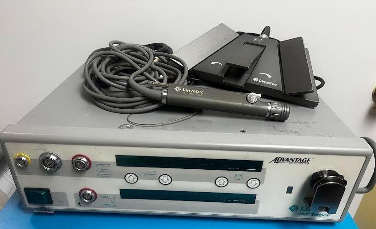 Used ConMed/Linvatec D3000 Console w/C9840 Small Joint Shaver & C9863 Foot Switch