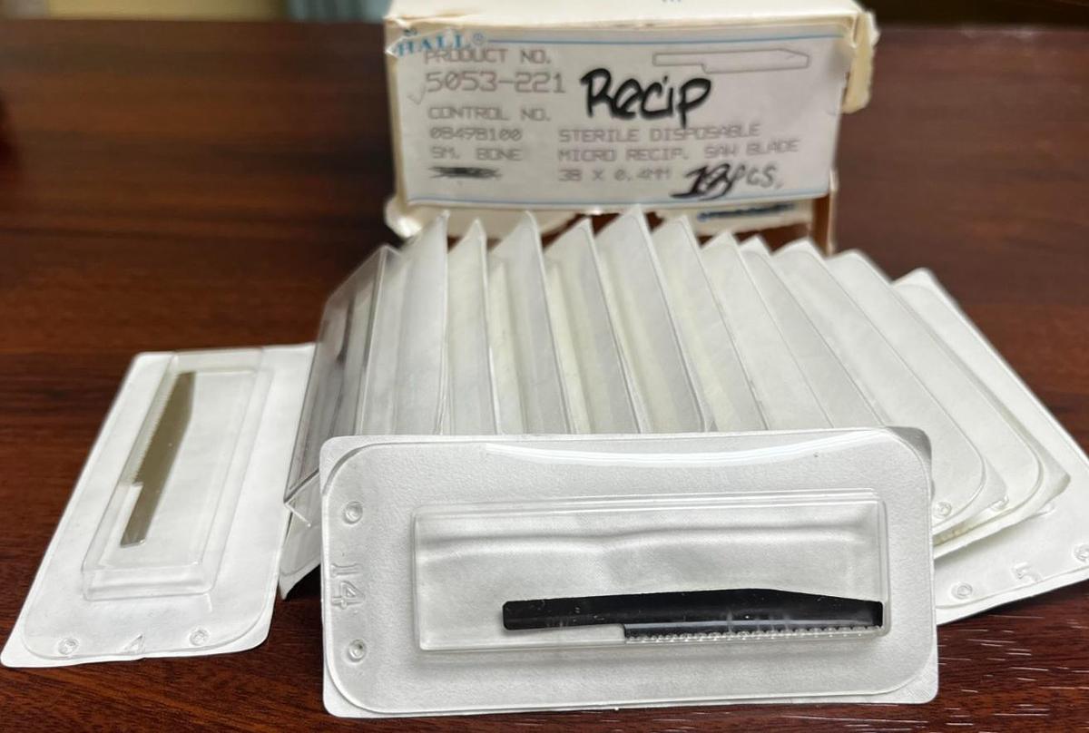 Used Hall Micro Reciprocator Saw Blade 5053-221 --13 PC Box -- Sold as is- New