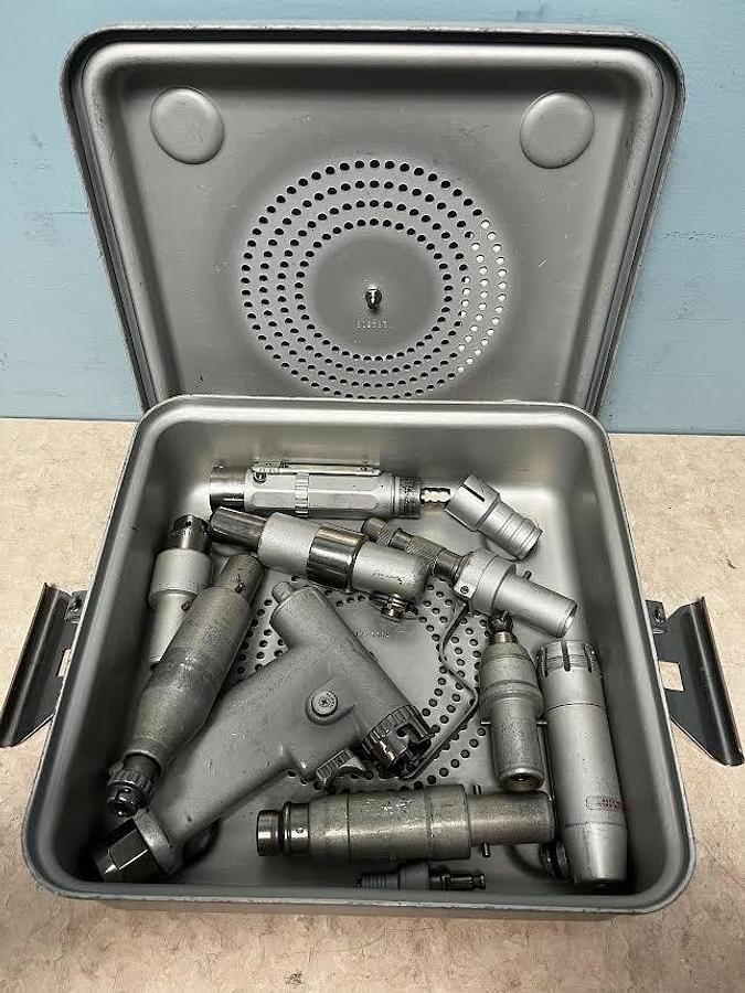 Used Maxi Driver L100 With 10 Attachments & Case - in Excellent Working Condition.