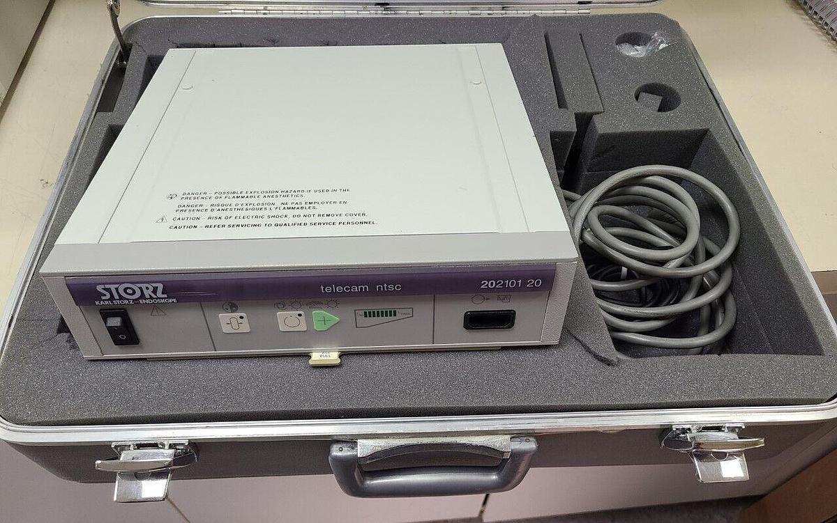 Used Storz 20210120 Telecam console with hard case in excellent working condition