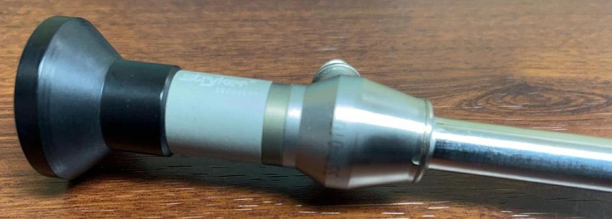 Used Stryker 357-010 10mm x 0° Autoclavable Laparoscope- Exc. Working condition