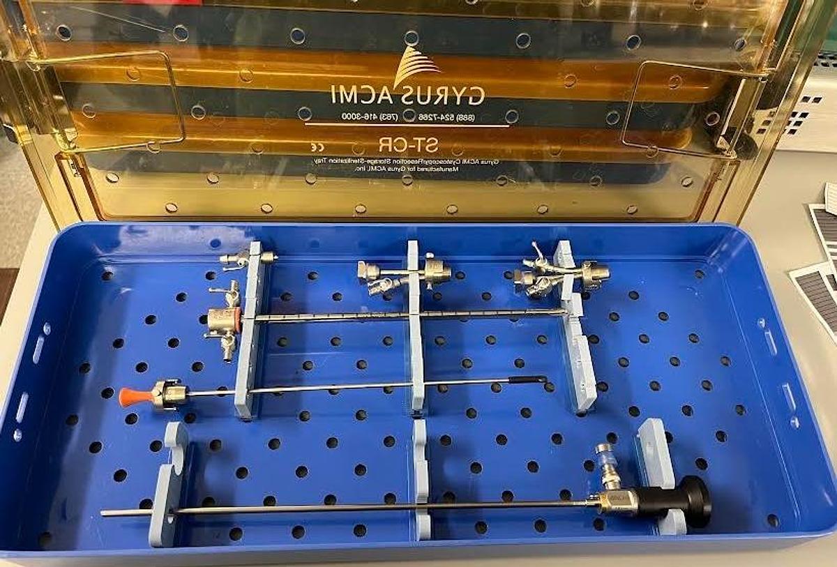 Used ACMI M3-30A Gold 4mm x 30° Rigid Cystoscope 6pc Set-Excellent Working Condition