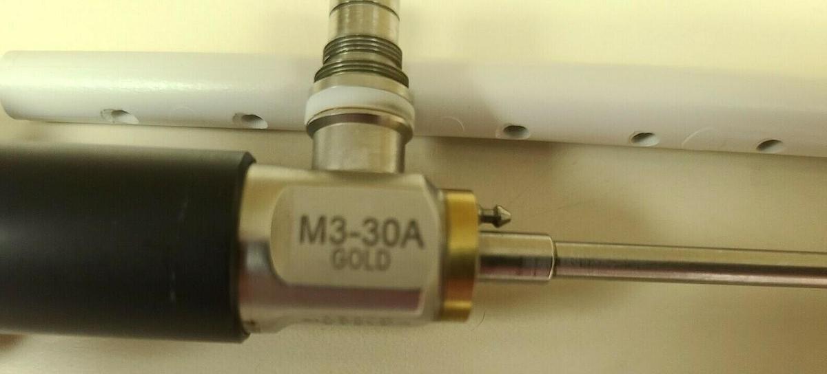 Used ACMI M3 30A Gold 4mm x 30 degree autoclavable cystoscope -exc working condition