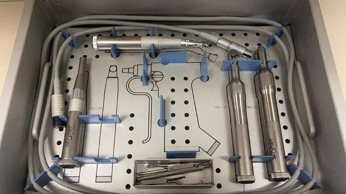Used Stryker Command 296 Micro 8pc Set w/Case in excellent condition with warranty