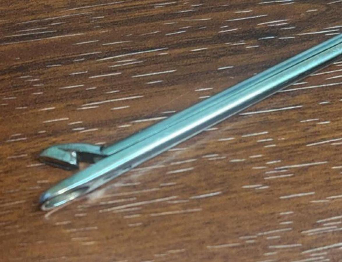 Used Lawton Cervical Biopsy Forceps 3.5mm x 8mm Cup - Excellent Working Condition.