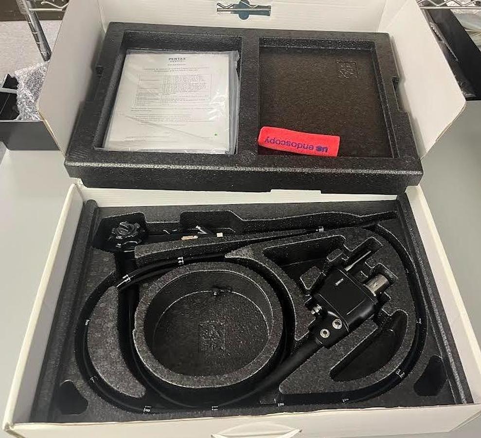 Used Pentax EC-3890Li Video Colonoscope & Case - Exc. working condition with warranty