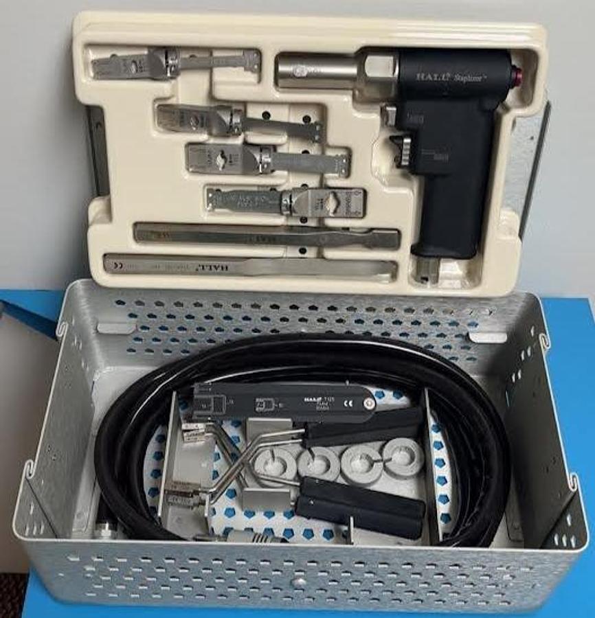 Used Hall 3M Stapilizer T100 17 Piece Set With Case -Excellent Working Condition
