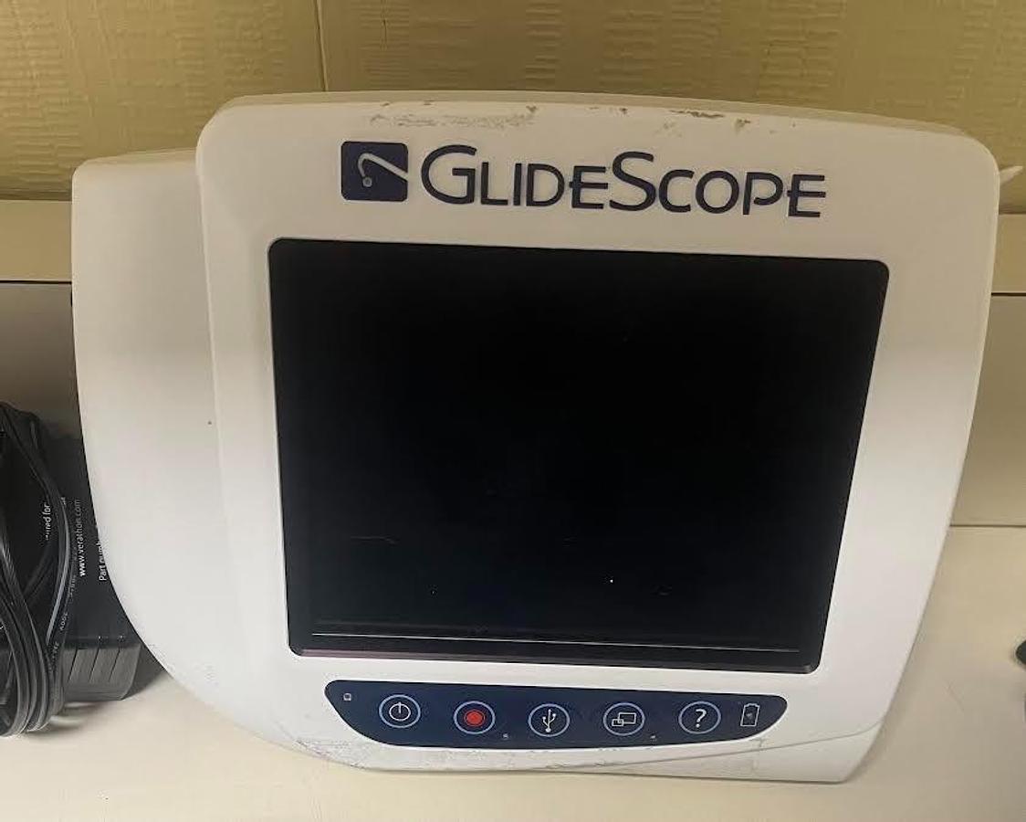 Used Glidescope Cobalt AVL Video Laryngoscope Monitor w/Scope Exc. Working Condition