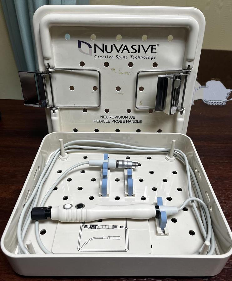 Used Nuvasive 122939 JJB pedicle Probe Neurovision Handpiece- Exc. Working Condition