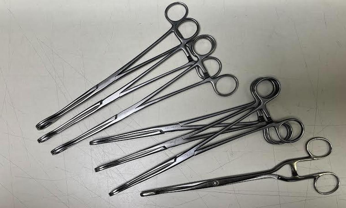 Used LARGE ASSORTED V. MUELLER INSTRUMENT 71 PC SET in Excellent Working Condition