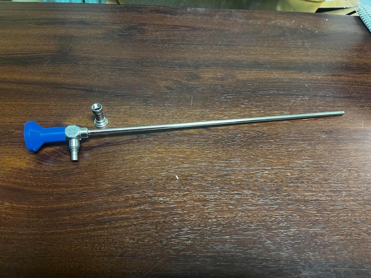 Used Stryker 502-485-010 5mm x 0 Degree Rigid Laparoscope- Exc. Working condition