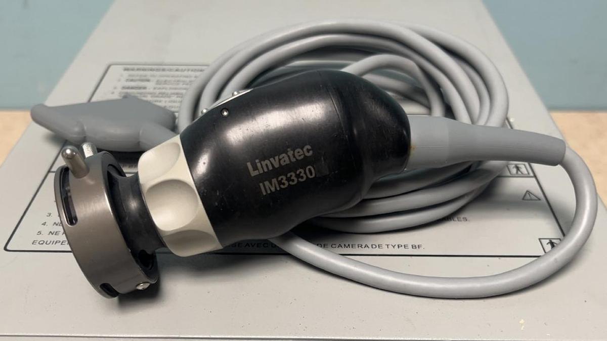 Used ConMed/Linvatec IM3300 CCU & LS7500 Light Source W/IM3330 Camera Head & Coupler