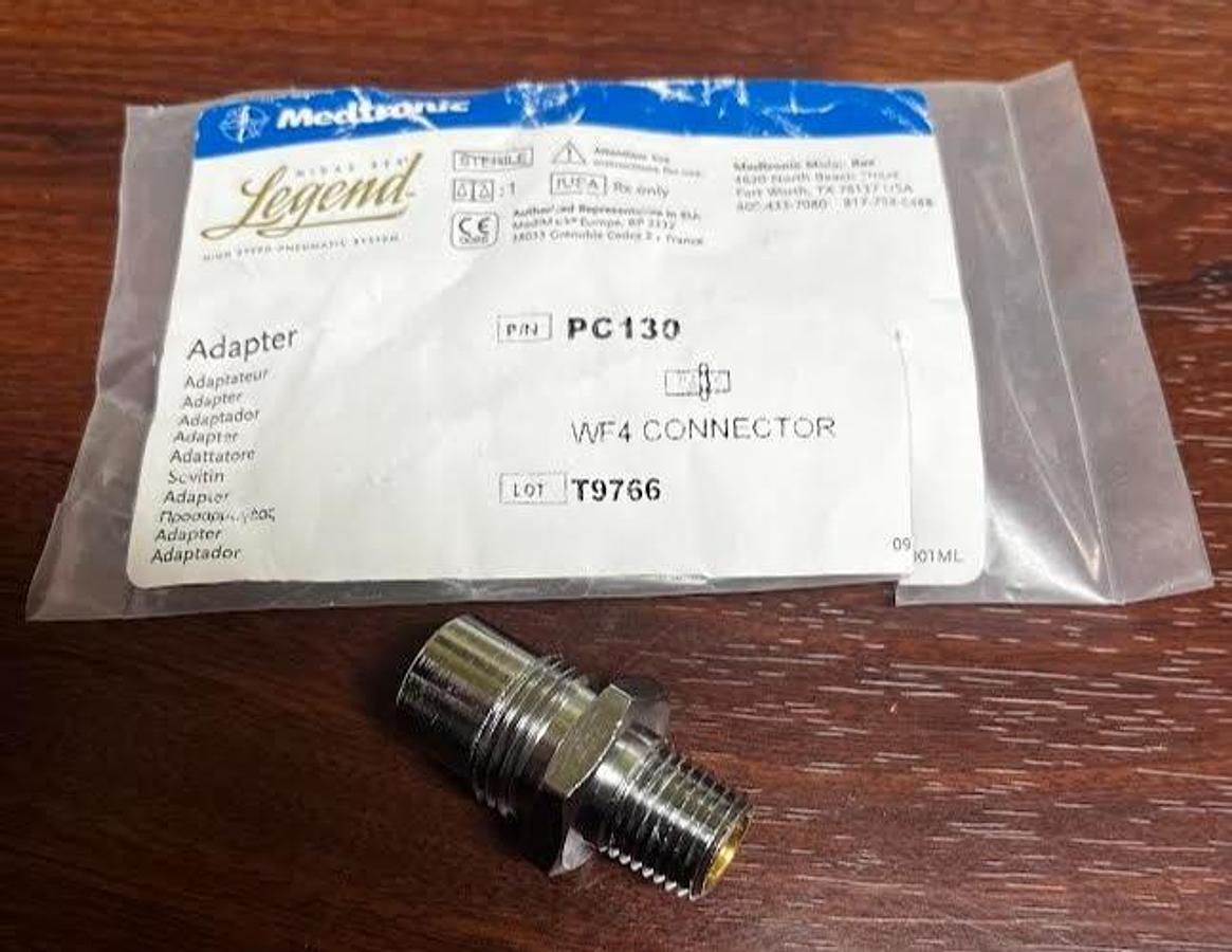 Used Medtronic Midas REX Legend Adapter WF4 Connector - in Exc. Working Condition.
