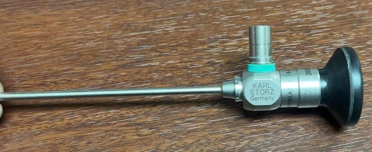 Used Storz 26007AA 3.3mm x 0 Degree Autoclavable Laparoscope Exc Working Condition.